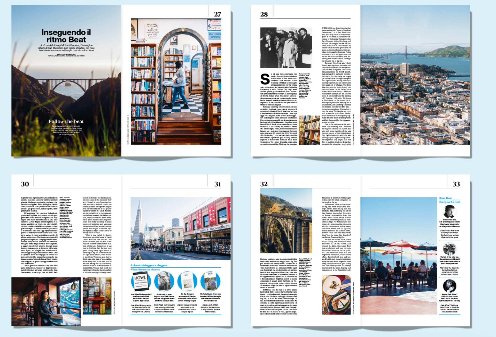 Atmosphere Magazine — Air Italy inflight feature 'Follow the Beat' with photographs by Soraya Matos
