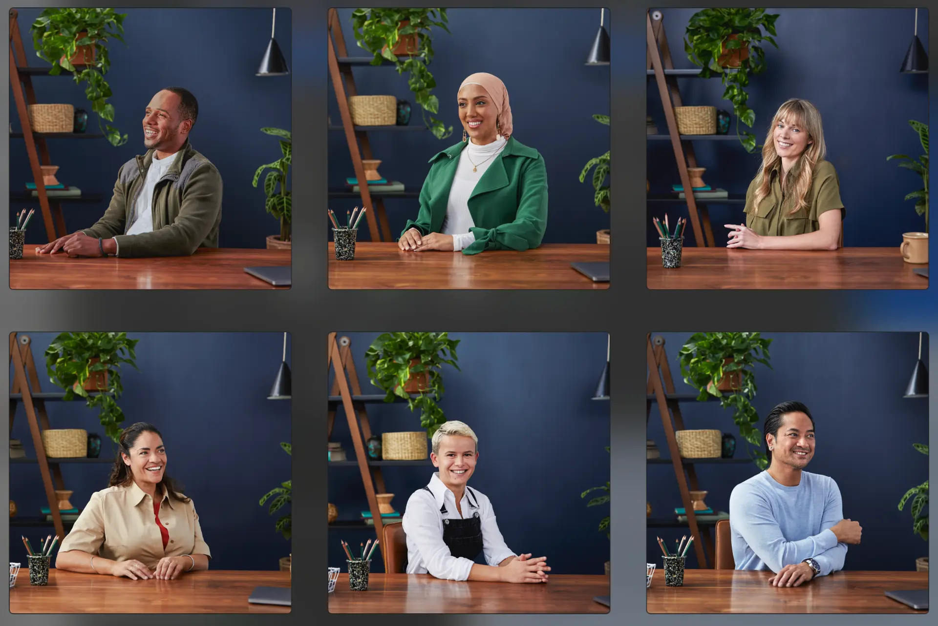 Grid of marketing expert portraits representing multiple global markets