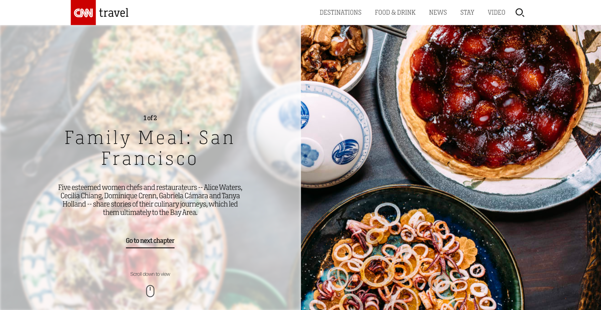 CNN Travel: Family Meal — San Francisco cover